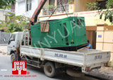 The set of 180KVA Cummins soundproof Generator was delivered to customer in Ha Noi on 2011 November 14th