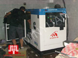 The set of 60KVA CUMMINS soundproof generator was delivered to customer in Hung Yen province on 2010 June 13th