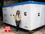 The set of 500KVA Cummins soundproof generator was delivered to customer in Ho Chi Minh on 2010 June 4th