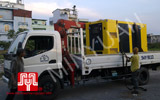The set of Cummins soundproof generator was delivered to customer in Ho Chi Minh on 2011 February 10th