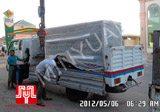 The set of 100KVA Cummins soundproof Generator was delivered to customer in Cambodia on 2012 May 6th