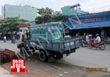 The set of 100KVA Cummins soundproof Generator was delivered to customer in Ho Chi Minh on 2012 June 18th