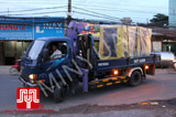 The set of 100KVA Cummins soundproof Generator  was delivered to customer in Ho Chi Minh on 2011 December 28th