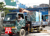 The set of 120KVA Cummins soundproof Generator  was delivered to customer in Ho Chi Minh on 2012 January 14th