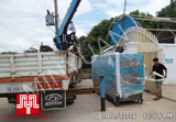 The set of 140KVA Cummins soundproof Generator was delivered to customer in Cambodia on 2012 June 6th