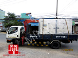 The set of 140KVA Cummins soundproof Generator was  delivered to customer in Cambodia on 2012 January 11th
