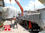 The set of 160KVA Cummins soundproof Generator was delivered to customer in Cambodia on 2012 August 4th