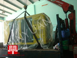 The set of 180KVA Cummins soundproof Generator was delivered to customer in Ho Chi Minh on 2012 April 26th
