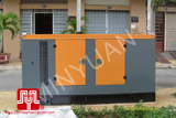 The set of 200KVA Cummins soundproof generator was delivered to customer in Ho Chi Minh on 2010 July 21st