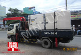 The set of 200KVA Cummins soundproof Generator was delivered to customer in Ho Chi Minh on 2012 June 15th