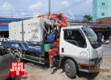 The set of 200KVA Cummins soundproof Generator was delivered to customer Ho Chi Minh on 2012 April 26th