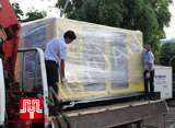 The set of 250KVA Cummins soundproof Generator was delivered to customer in Ho Chi Minh on 2011 May 17th