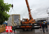 The set of 250KVA Cummins soundproof Generator was delivered to customer in Quang Ninh on 2011 August 19th