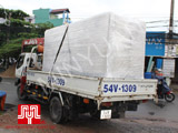 The set of 250KVA Cummins soundproof Generator was delivered to customer in Ho Chi Minh on 2012 July 09th