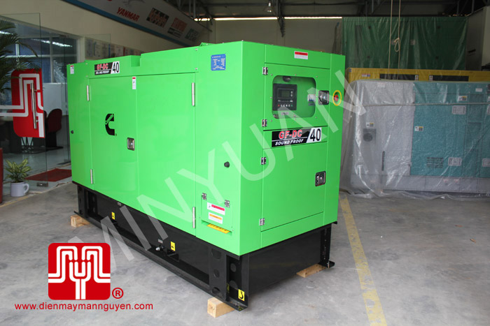 The set of 40KVA Cummins soundproof Generator was delivered to customer in Ho Chi Minh on 2011 August 06th
