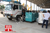 The 02 set of 60KVA Cummins soundproof Generators were delivered to customer in Cambodia on 2012 March 20th
