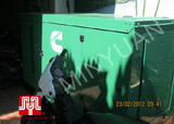 The set of 60KVA Cummins soundproof Generator  was delivered to customer in Ho Chi Minh on 2012 February 23rd