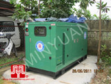 The set of 60KVA Cummins soundproof Generator was delivered to customer in Son La province on 2011 May 26th