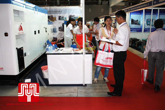 越南闽源电机公司参加中国机械博览会（越南）