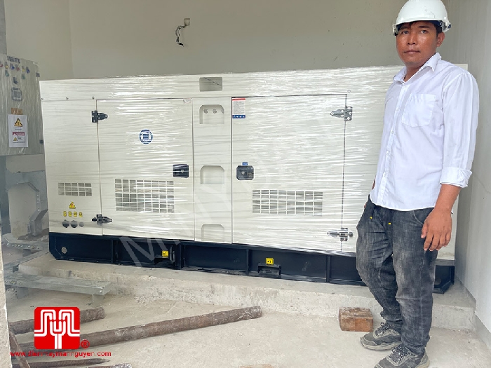 The Set of 120 kva Cummin generator was delivered on 15/08/2023