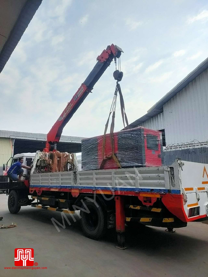 The Set of 60kva Cummins generator was delivered on 06/02/2023