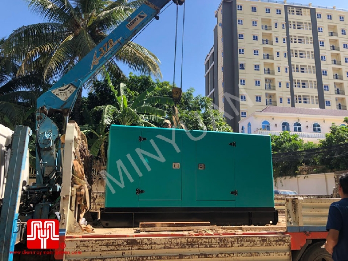 The Set of 100kva Cummins generator was delivered to Cambodia on 05/08/2018
