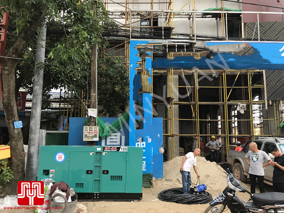 Máy phát điện Cummins 100kva bàn giao tại Cambodia ngày 11/09/2018