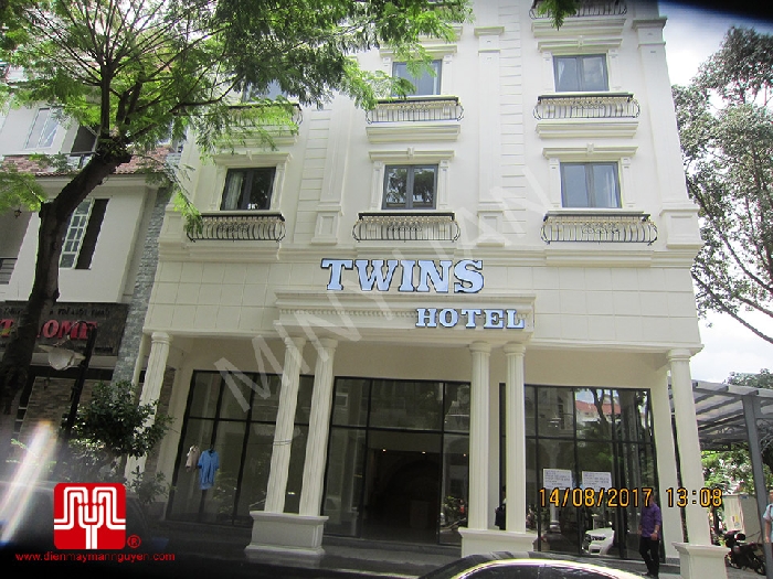 Máy phát điện Cummins 100kva bàn giao Twins Hotel tại TPHCM 14/08/2017