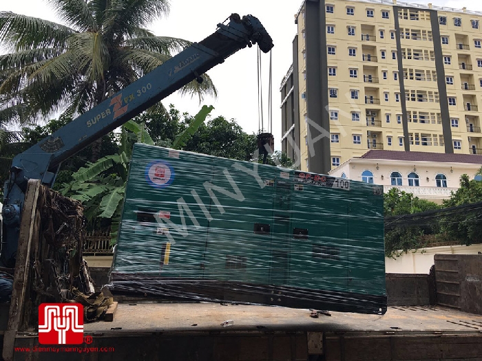 The Set of 100kva Cummins generator was delivered to Cambodia on 20/05/2018