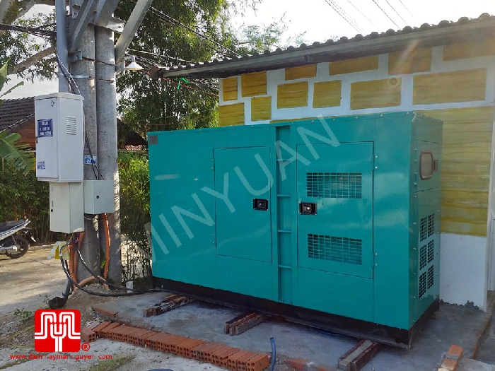 The Set of 100kva Cummins generator was delivered on 20/11/2019