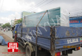 The set of 100KVA Cummins soundproof Generator was delivered to customer in Ho Chi Minh on 2012 August 29th