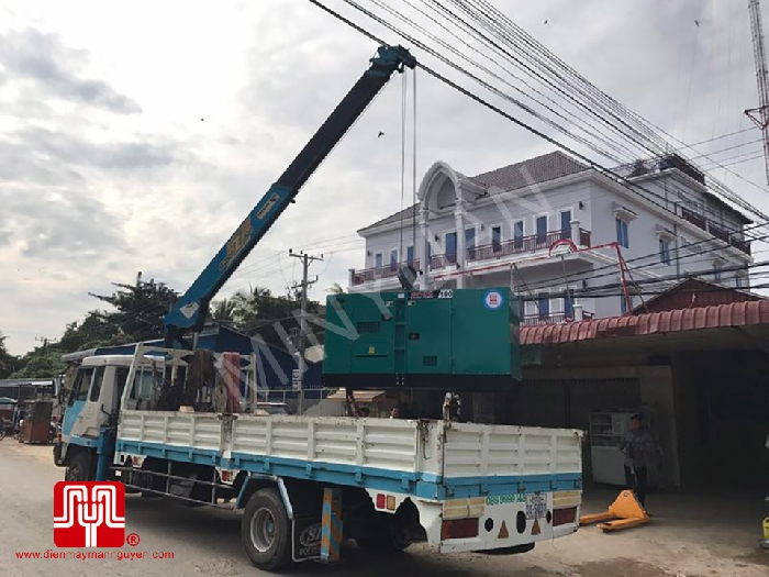 The Set of 100kva Cummins generator was delivered to Cambodia on 29/10/2017