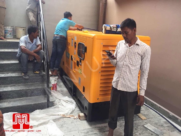 The Set of 140kva Cummins generator was delivered on 08/04/2019