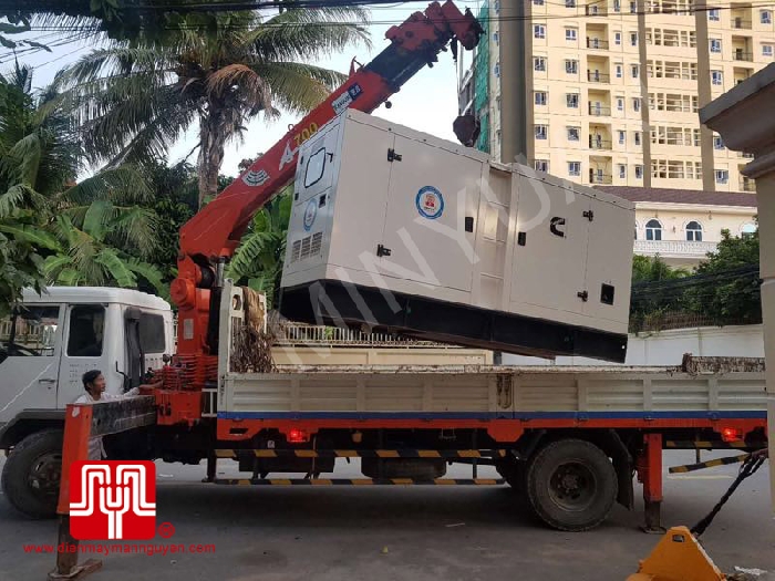 The Set of 200kva Cummins generator was delivered to Cambodia on 06/12/2017