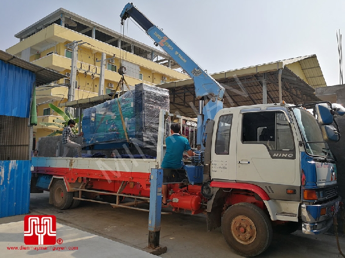The Set of 375kva Cummins generator was delivered to Cambodia on 16/02/2017