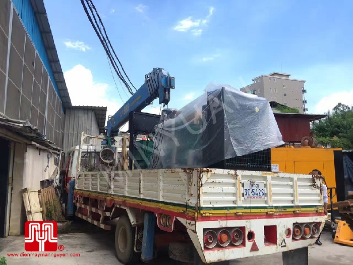 The Set of 412kva Cummins generator was delivered to Cambodia on 10/08/2017