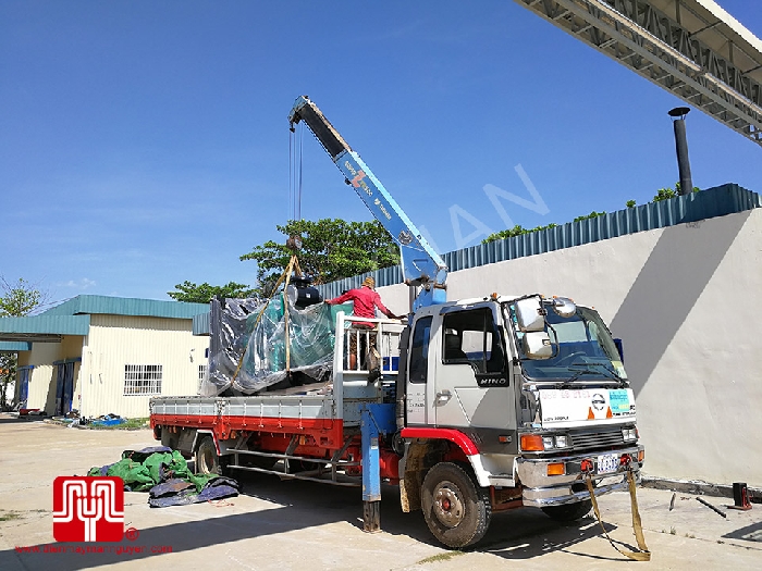 The Set of 500kva Cummins generator was delivered to Cambodia on 24/04/2017
