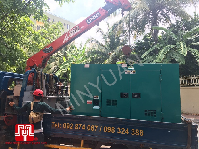 The Set of 60kva Cummins generator was delivered to Cambodia on 21/05/2018
