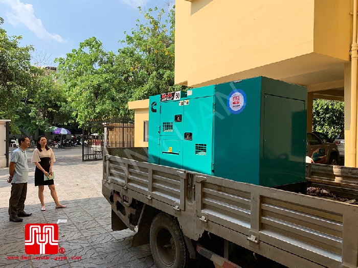 The Set of 60kva Cummins generator was delivered on 23/04/2019