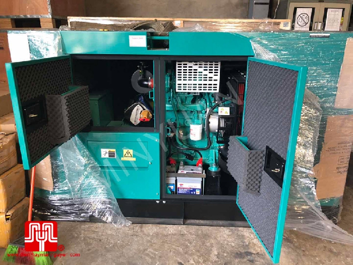 The Set of 60kva Cummins generator was delivered on 31/03/2019