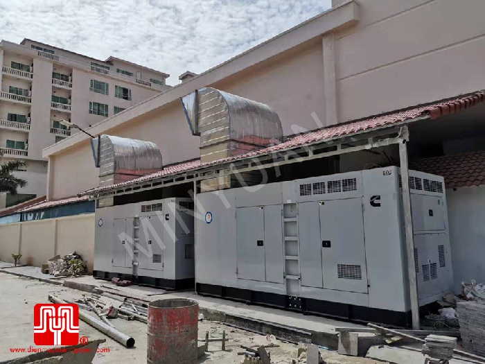 The Set of 625kva Cummins generator was delivered on 20/08/2019