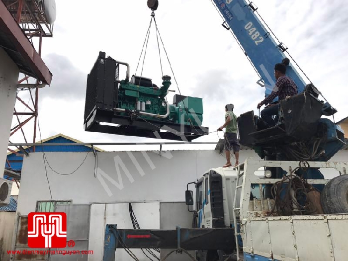 The Set of 625kva Cummins generator was delivered to Cambodia on 24/06/2018