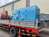 The Set of 180 kva Yuchai generator was delivered on 04/08/2023