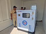 The Set of 60 kva Yuchai generator was delivered on 01/03/2023