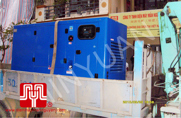 The set of Shangchai generator was delivered to customer in Ha Noi on 2010 March 23rd
