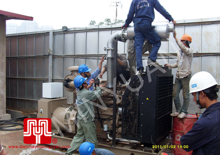 The Cummins opentype generator was delivered to customer in Ha Noi on 2011 January 02nd